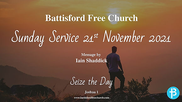 Sunday Service 21st November 2021